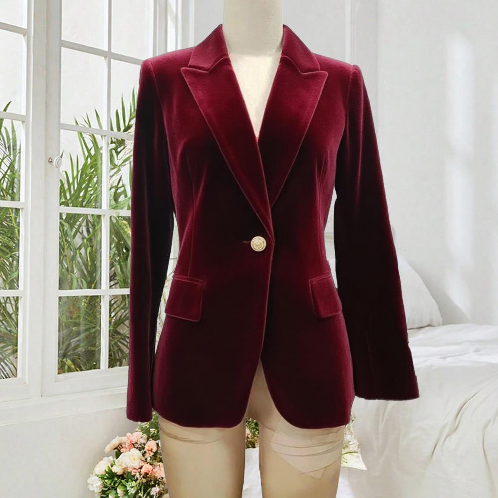Women'S Formal Wear For A Wedding Guest - Fluwelen grote maat dames gala-jas met