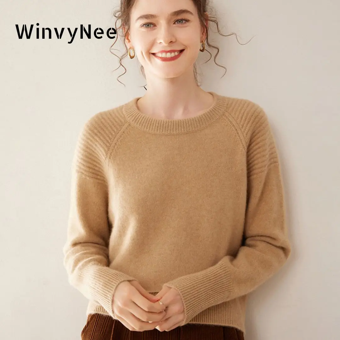 WinvyNee Dames Kasjmier Wollen - Cashmere Sweater Formal recensie en prijs