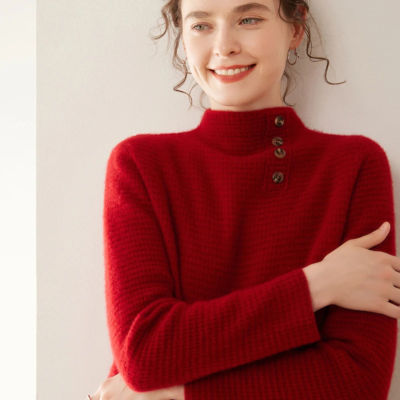 WinvyNee Dames Kasjmierwollen  - Cashmere Sweater Formal recensie en prijs