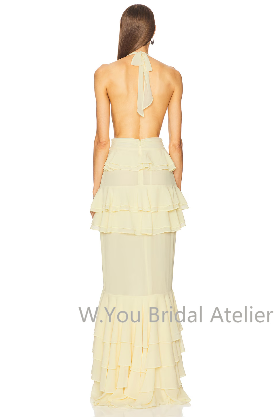 Avondjurken Diepe V-hals Halte - Women'S Formal Wear For A Wedding Guest recensie en prijs