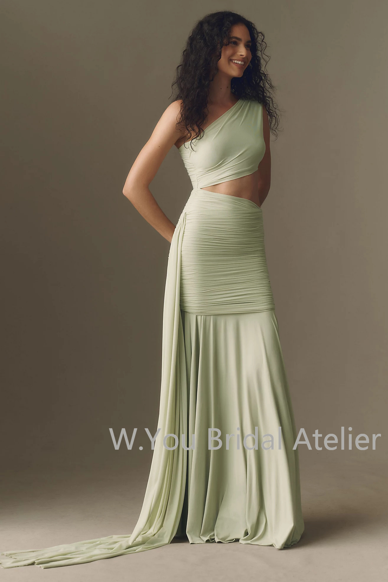 Avondjurken Maxi-jurk met één  - Women'S Formal Wear For A Wedding Guest recensie en prijs