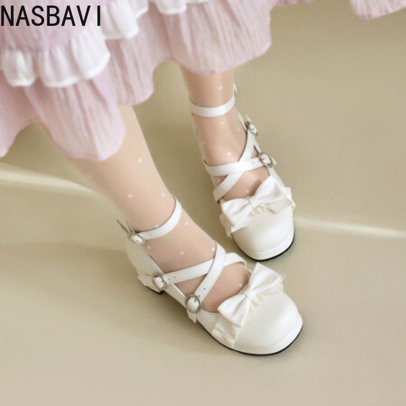 NASBAVI Dames Lolitas Mary Jan - Women Formal Office Wear Tops recensie en prijs