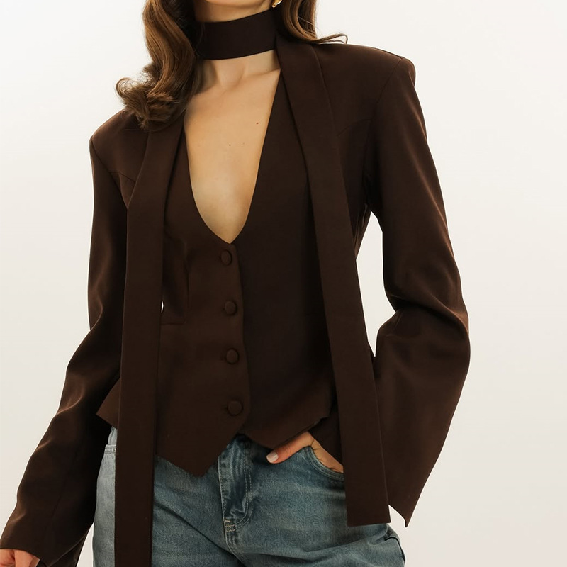 Herfst Vrouwen Pak 1-delige Ko - Women'S Formal Wear For A Wedding Guest recensie en prijs