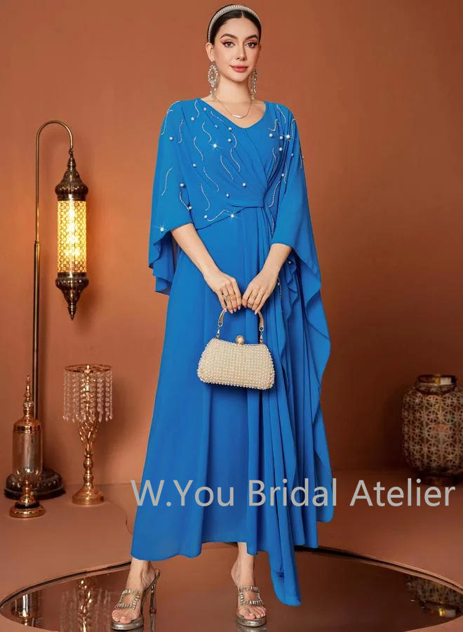 Luxe avondjurken met V-hals, c - Women'S Formal Wear For A Wedding Guest recensie en prijs