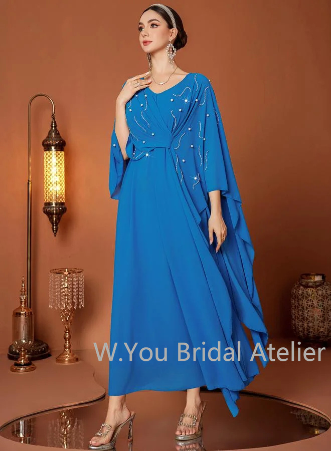 Luxe avondjurken met V-hals, c - Women'S Formal Wear For A Wedding Guest recensie en prijs